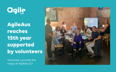 AgileAus reaches 15th year supported by volunteers